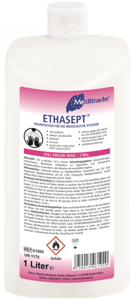 Ethasept® - 1 x 1000 ml - Händedesinfektionsmittel